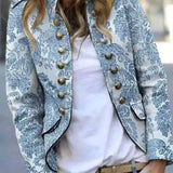 Fashion Button Blazer