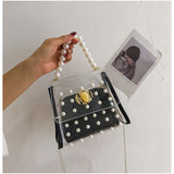 Crossbody Shoulder Bag Transparent Jelly Bag