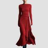 Melavindra | Elegantný tvarujúci elastický šaty