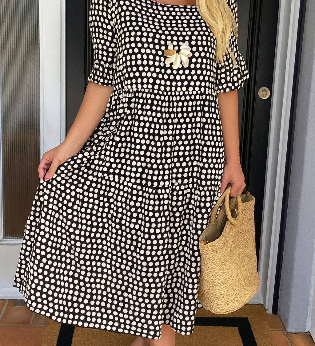 Noémie™ — Elegantná midi šaty s voľným strihom