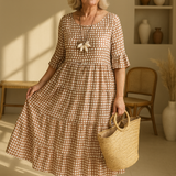 Noémie™ — Elegantná midi šaty s voľným strihom