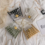Crossbody Shoulder Bag Transparent Jelly Bag