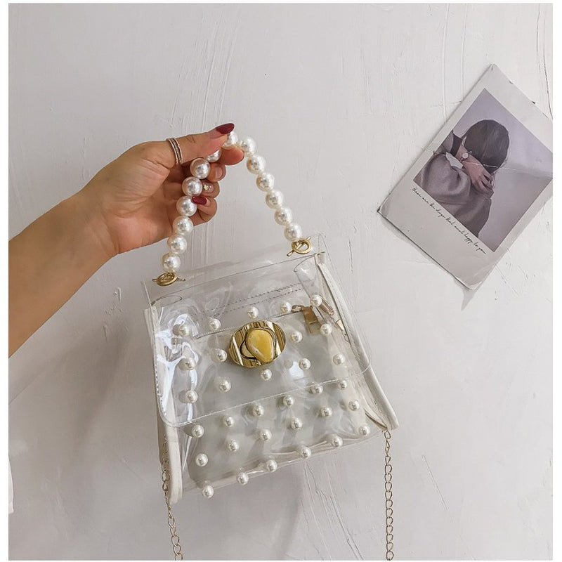 Crossbody Shoulder Bag Transparent Jelly Bag