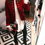Fashion Button Blazer