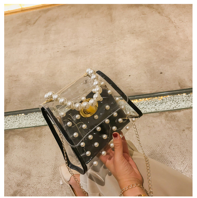 Crossbody Shoulder Bag Transparent Jelly Bag