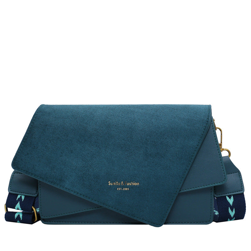 Frosted Shoulder Bag Portable Simple Messenger Bag
