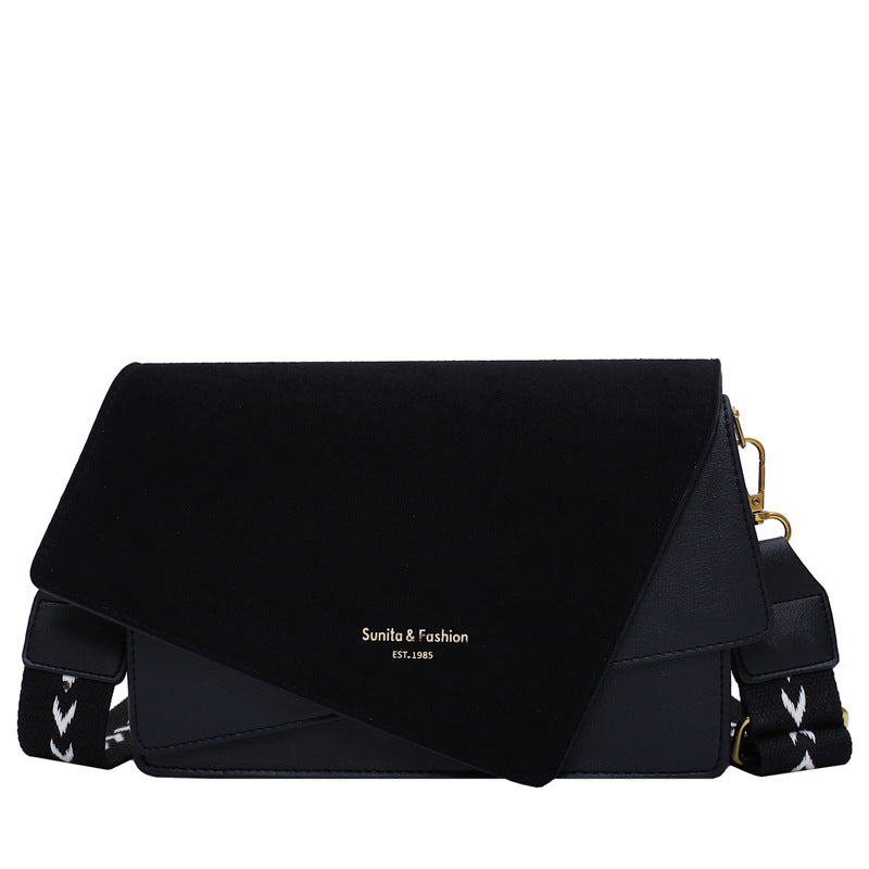 Frosted Shoulder Bag Portable Simple Messenger Bag