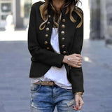 Fashion Button Blazer