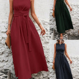 Élina™ — Elegantná midi šaty s štruktúrovaným pásom