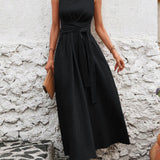 Élina™ — Elegantná midi šaty s štruktúrovaným pásom