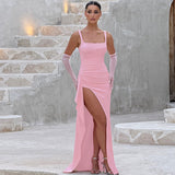 MARILYN™ - Elegantná formálna maxi šaty s otvoreným chrbtom