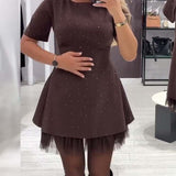 Camille™ – Elegantná minišaty s trblietavým komfortom