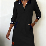 Avora Lyon | Elegantná Šaty s Zipsom