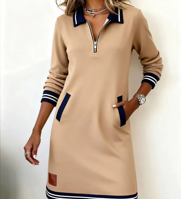 Avora Lyon | Elegantná Šaty s Zipsom