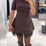 Camille™ – Elegantná minišaty s trblietavým komfortom