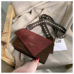 Frosted Shoulder Bag Portable Simple Messenger Bag