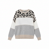 Louise™ | Elegantný leopardí sveter