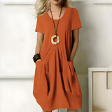 Céline™ — Elegantné voľné šaty s dôrazom na brucho